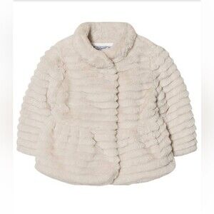 Mayoral Baby Faux Fur Coat
